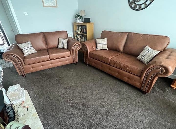 Mid-Century Leather Match