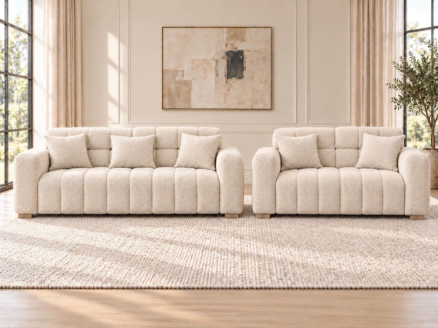 Modular 4-Piece Sofa Set