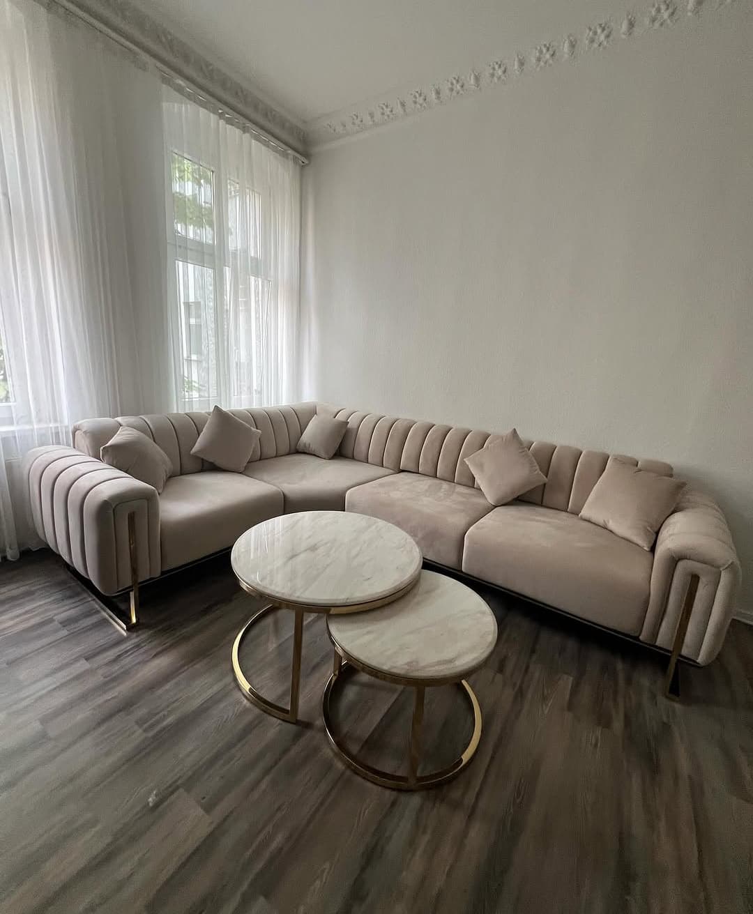 Asymmetrical Lounge Sofa