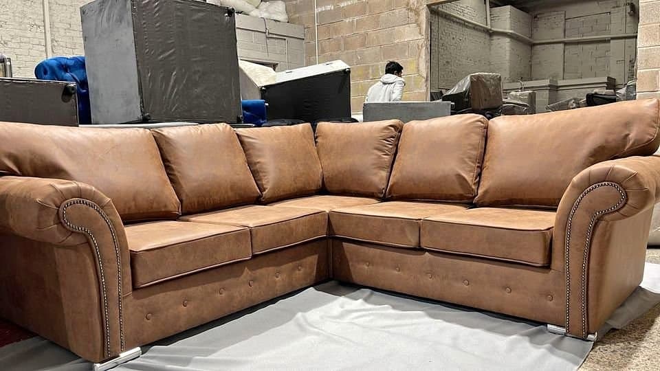 Sleek Track-Arm Sofa