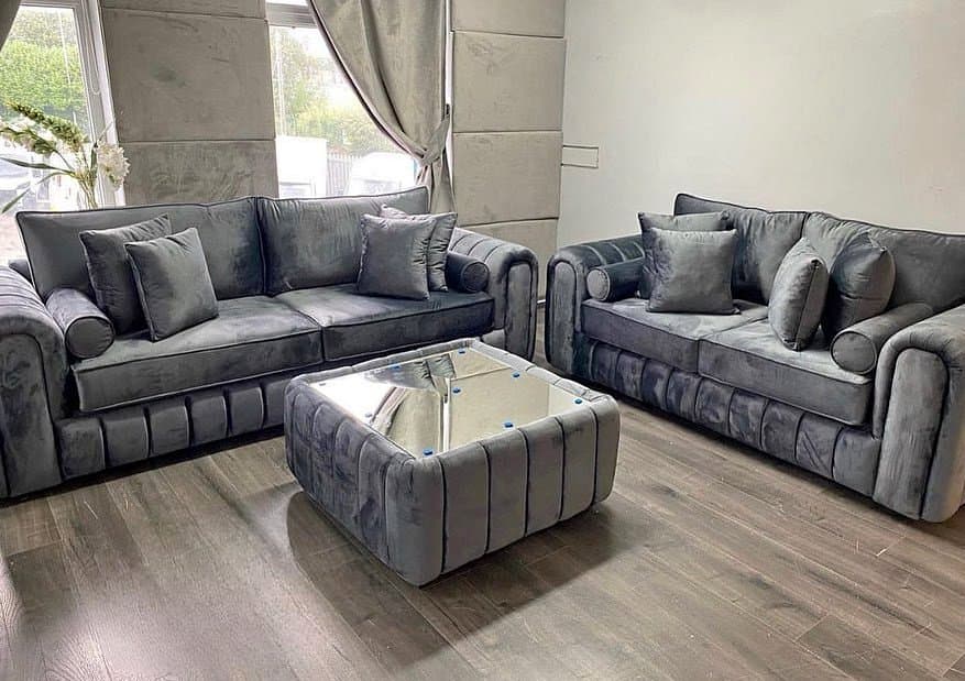 Oversized Chesterfield 3-Seater