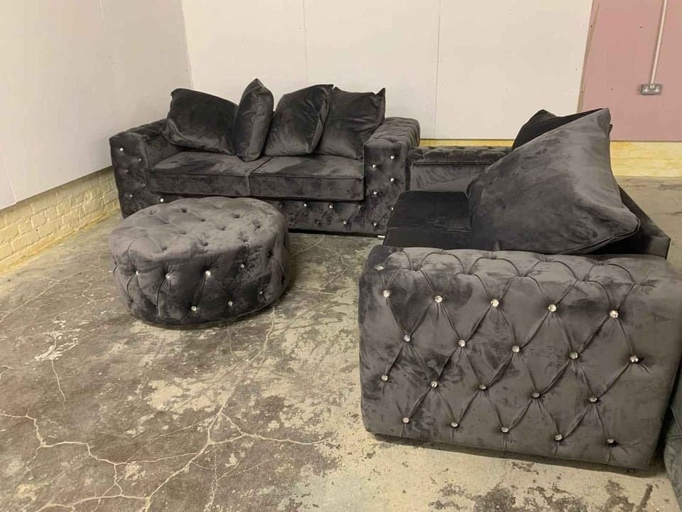 Premium Camelback Sofa